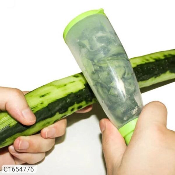 Peeler-Multifunction Kitchen Vegetable ,Fruit No Mess Peeler With Storage Container - Image 4