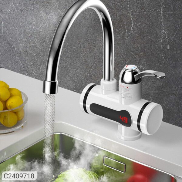 Electric Water Heater And Tankless Fast Water Heating Tap Instant Hot Kitchen Faucet