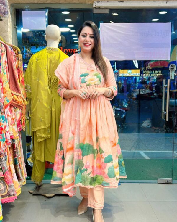 Best Premium Women Kurtis and dupatta premium quality Products 1No Product jipe Dress