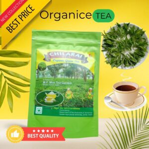 Chilarai Assam Organic Green Tea 100g(2 Peck 100×2=200g)