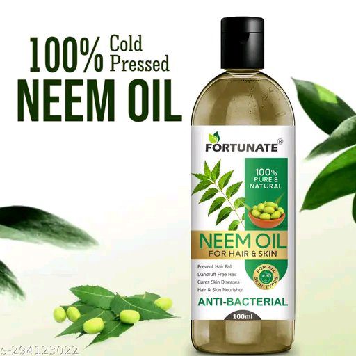 Pure Cold Pressed Neem Oil for Skin & Hair Oil (100 ml) - Image 4
