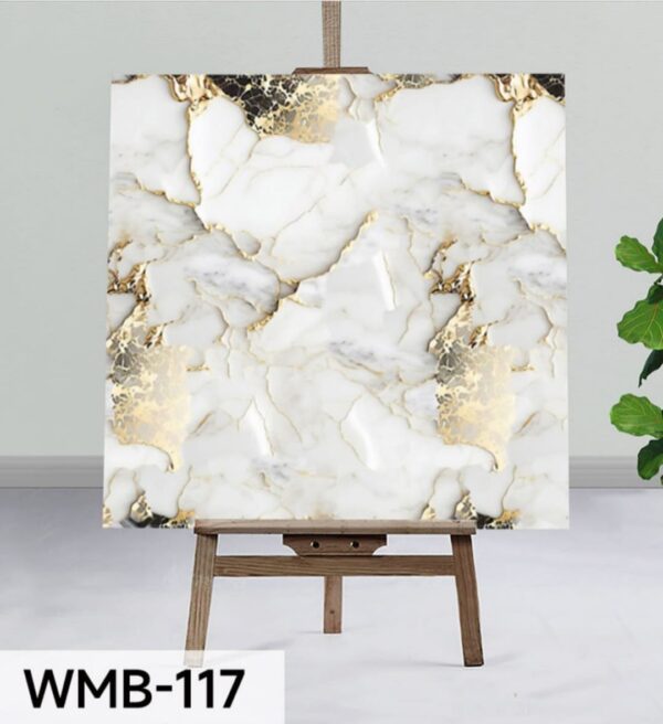 WMB-117 UV Marble Tiles (Size 2×2Size) 10 quality (1Pic ₹190/-)
