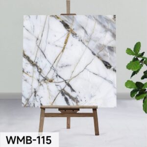 WMB-115 UV Marble Tiles (Size 2×2Size) 10 quality (1Pic ₹190/-)