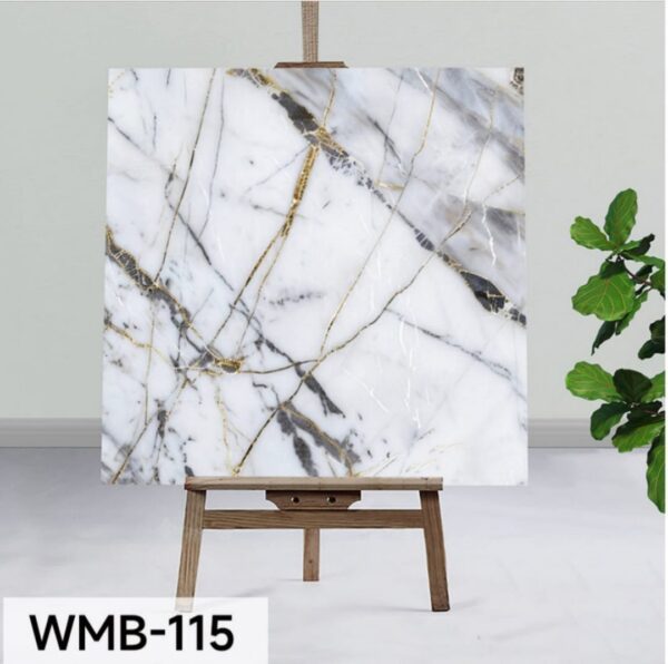 WMB-115 UV Marble Tiles (Size 2×2Size) 10 quality (1Pic ₹190/-)