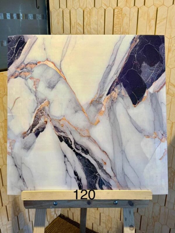 120 UV Marble Tiles (Size 2×2Size) 10 quality (1Pic ₹190/-)