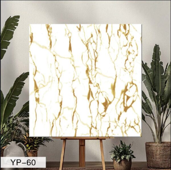 YP-60 UV Marble Tiles (Size 2×2Size) 10 quality (1Pic ₹190/-)