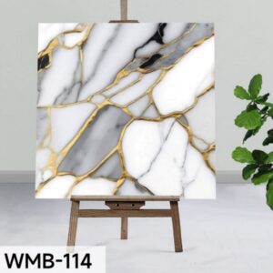 WMB-114 UV Marble Tiles (Size 2×2Size) 10 quality (1Pic ₹190/-)