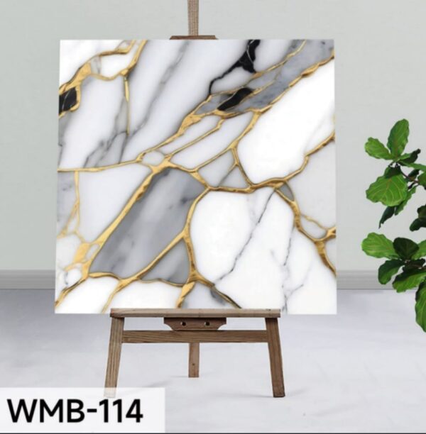 WMB-114 UV Marble Tiles (Size 2×2Size) 10 quality (1Pic ₹190/-)