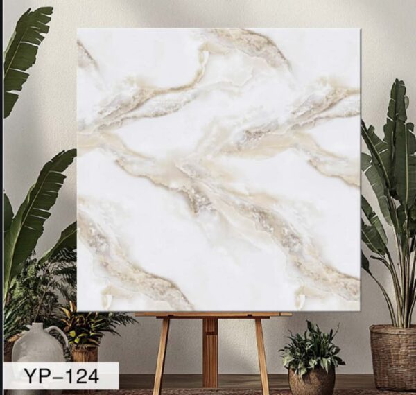 YP-124 UV Marble Tiles (Size 2×2Size) 10 quality (1Pic ₹190/-)