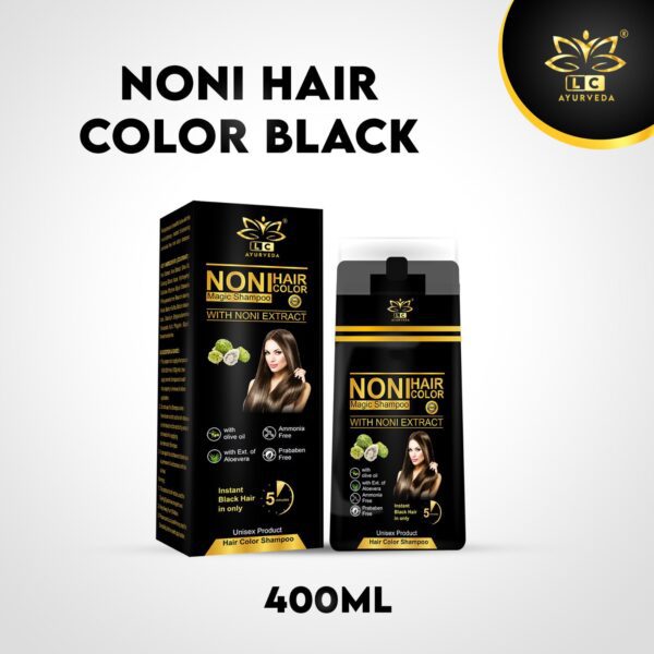 Noni Hair Colour Black 400ML - Image 2