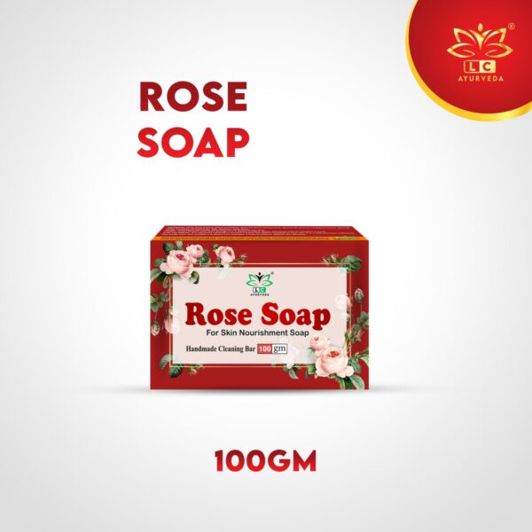 Rose Soap 100GM - Image 2